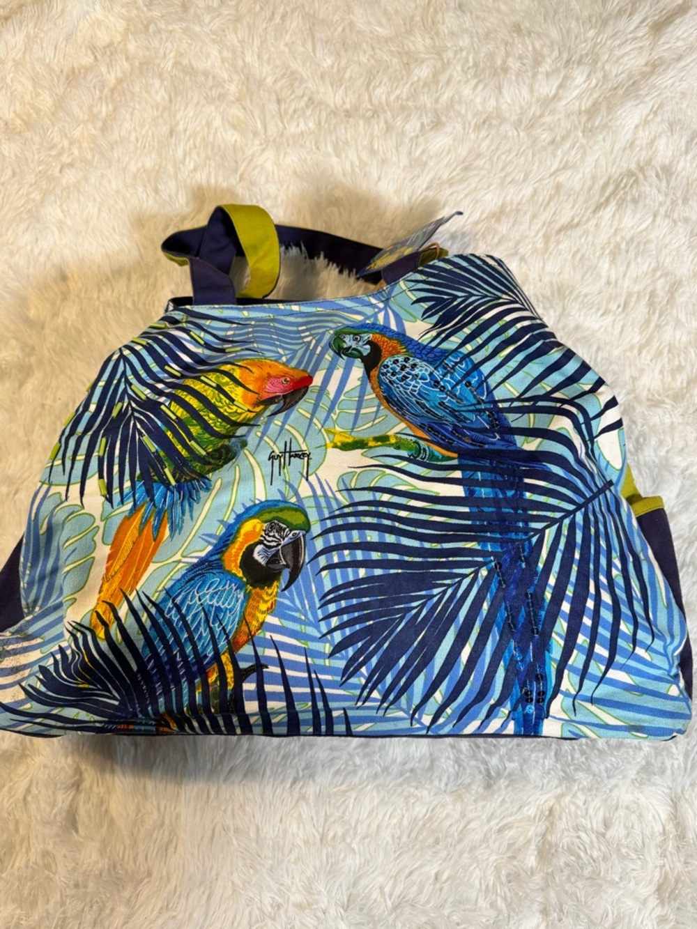 Guy Harvey vintage original beach bag